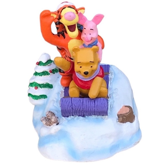 Disney Winnie The Pooh With Tigger & Piglet Musical Centerpiece - Picture 2 of 6